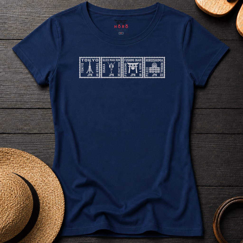 City Icons Stamps T-Shirt