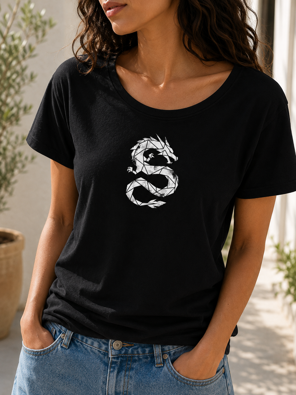 Geometric Ryu T-Shirt
