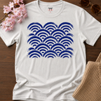 Seigaiha Blue T-Shirt