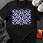 Seigaiha Blue T-Shirt