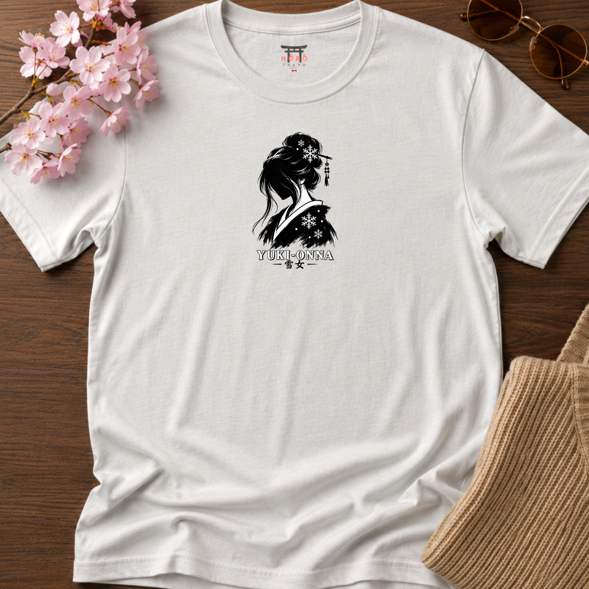 Yuki-Onna Portrait T-Shirt