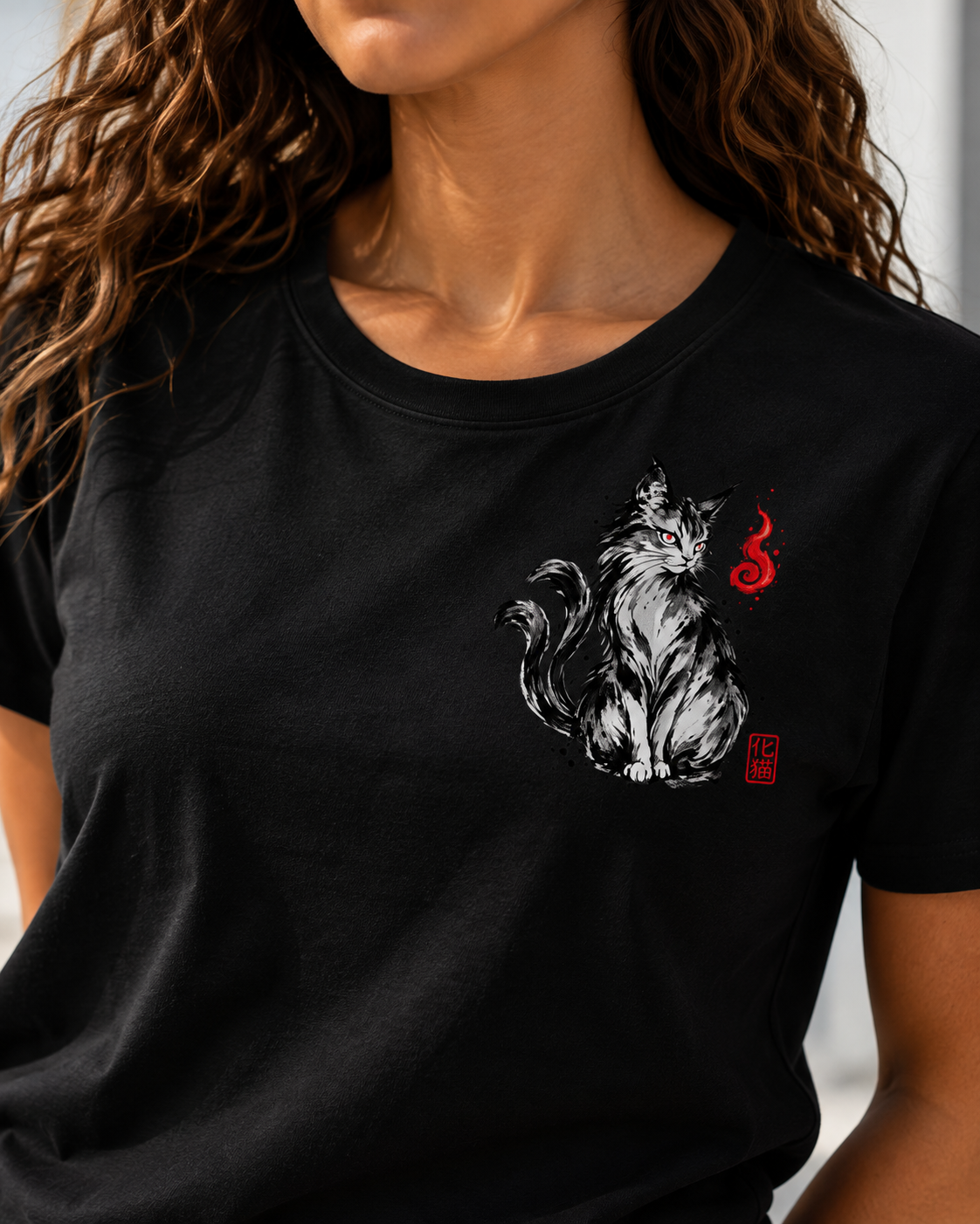 Flame Cat T-Shirt