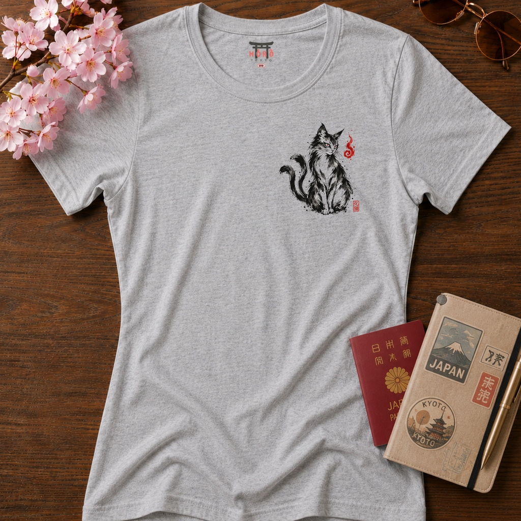 Flame Cat T-Shirt