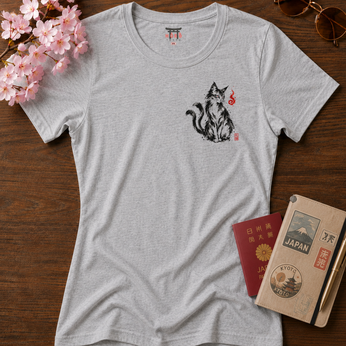 Flame Cat T-Shirt