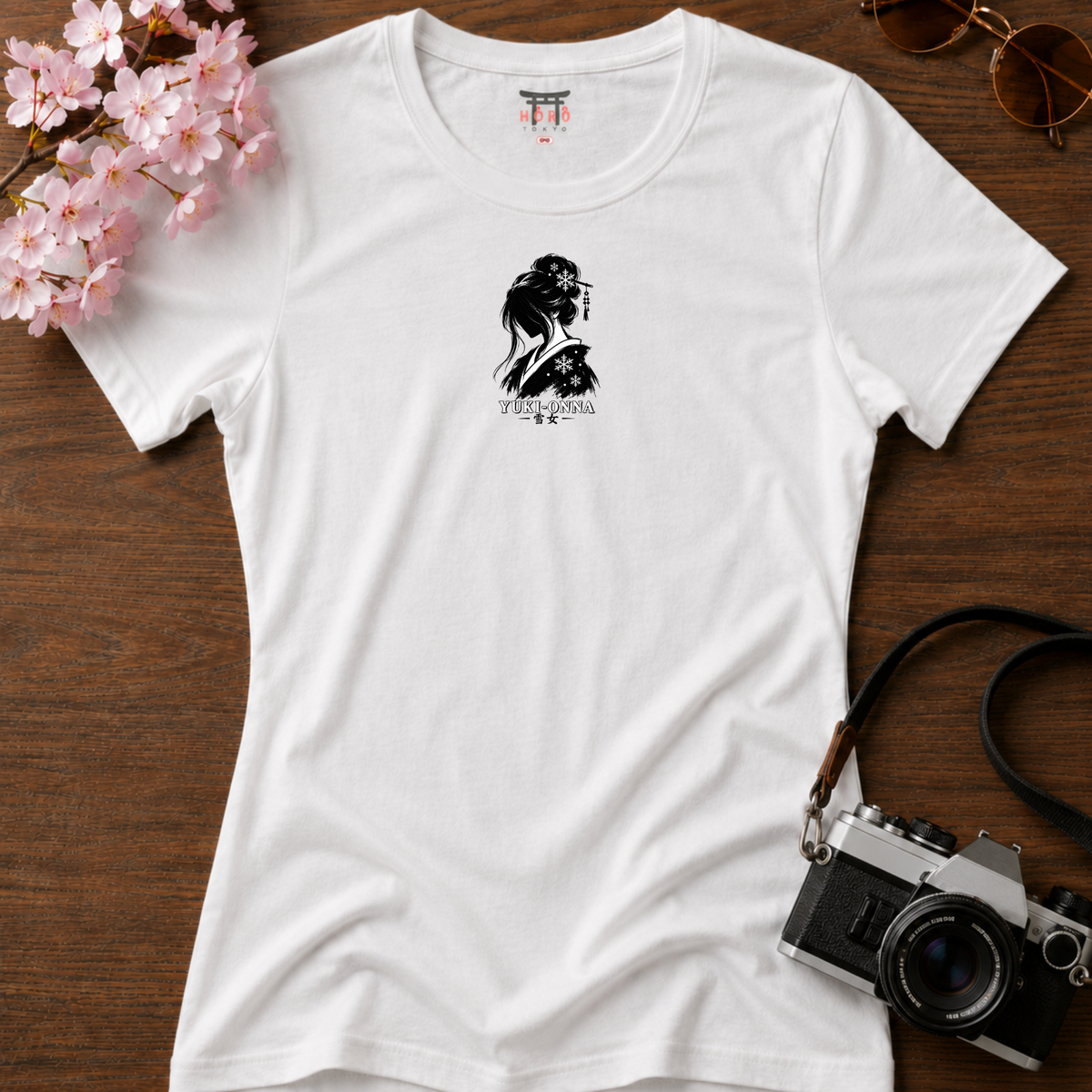 Yuki-Onna Portrait T-Shirt