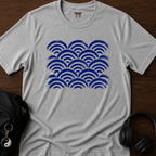Seigaiha Blue T-Shirt