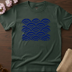 Seigaiha Blue T-Shirt