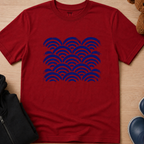 Seigaiha Blue T-Shirt