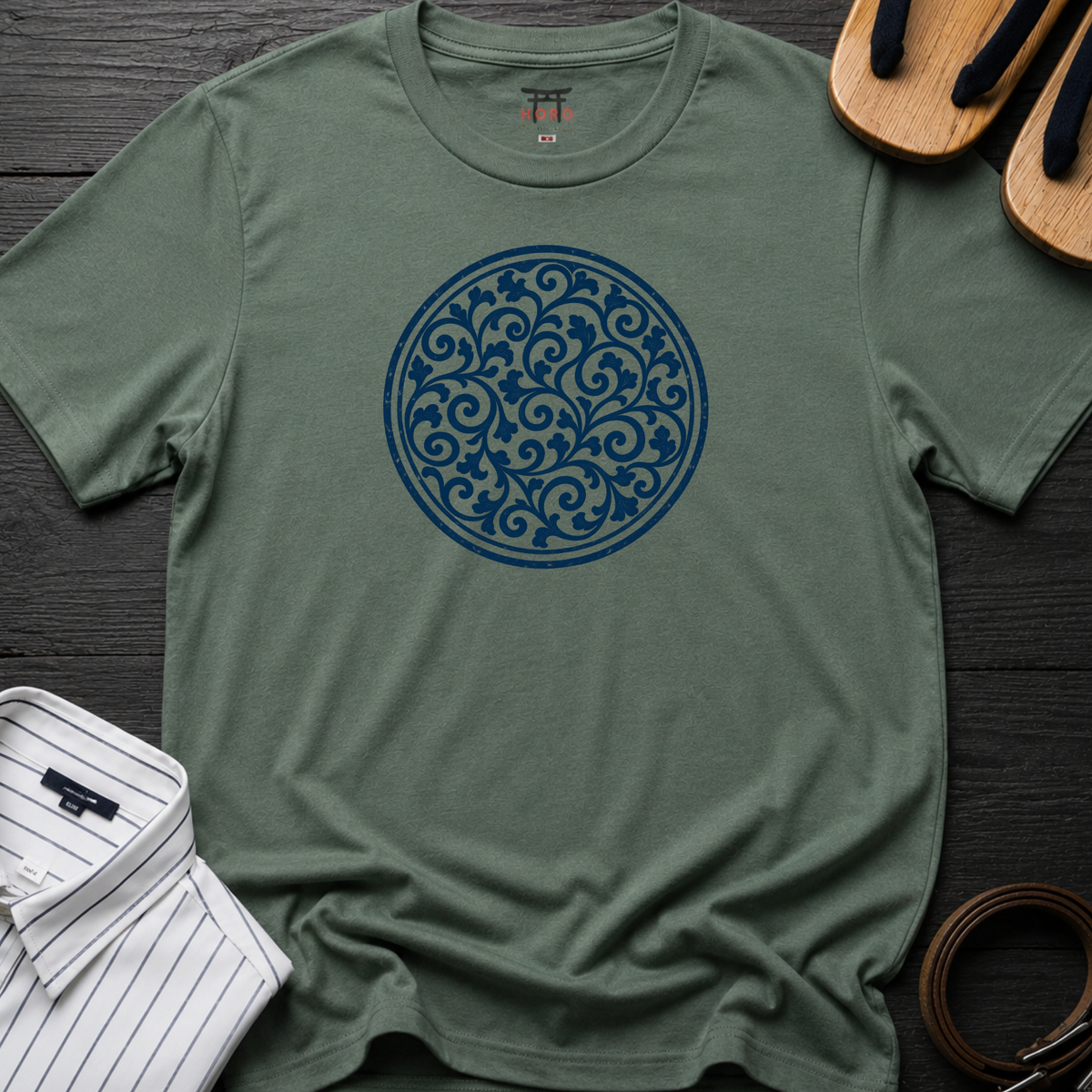 Karakusa Blue T-Shirt