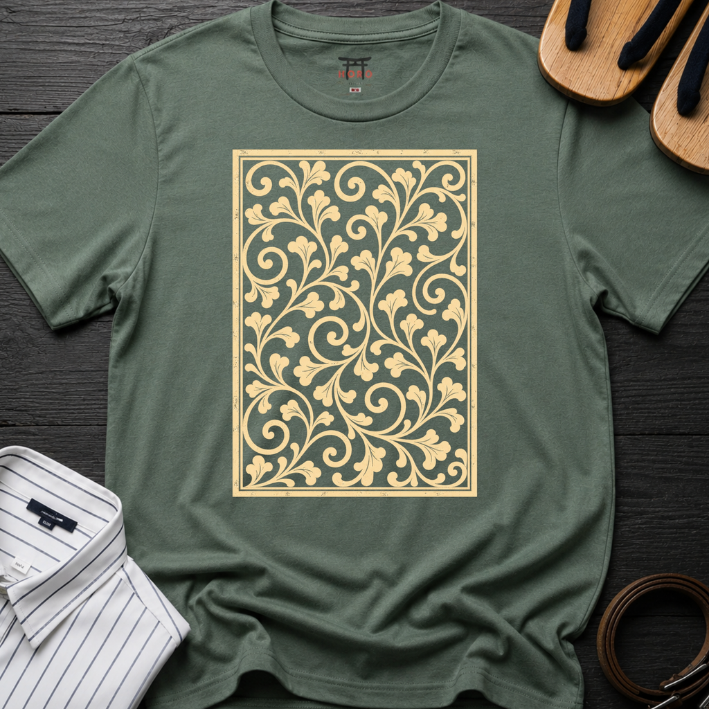 Karakusa Panel T-Shirt