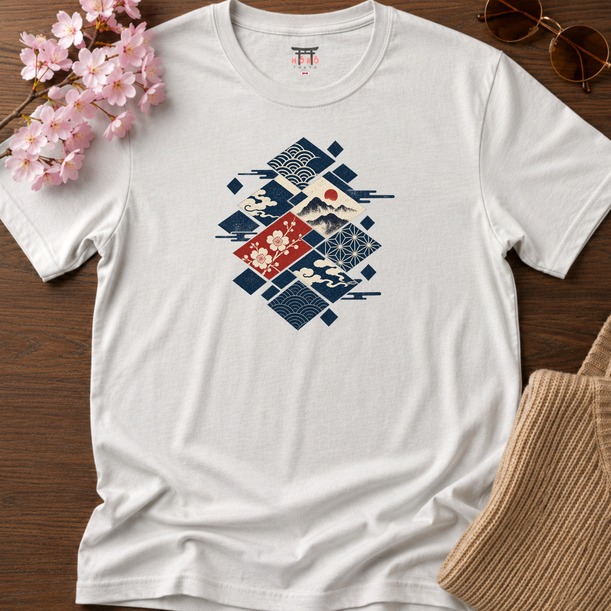 Patchwork Japan T-Shirt