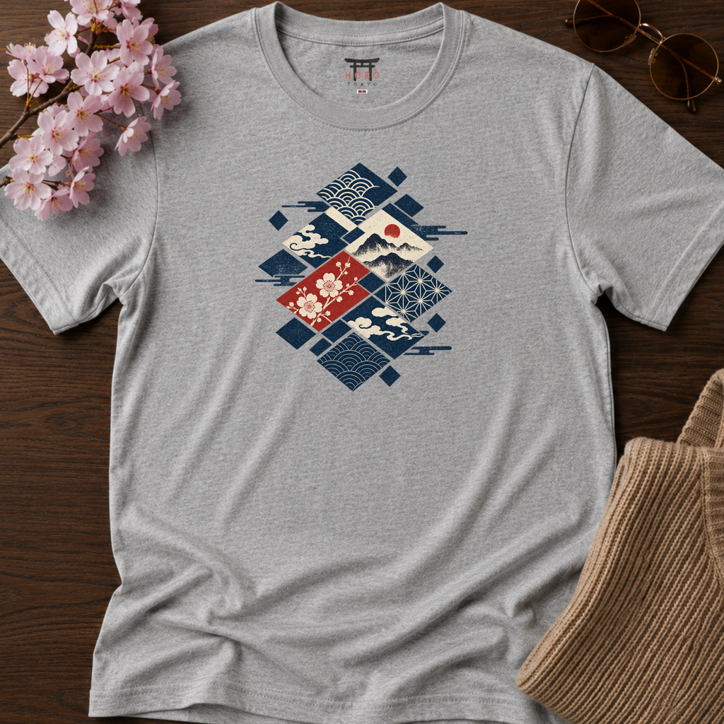 Patchwork Japan T-Shirt