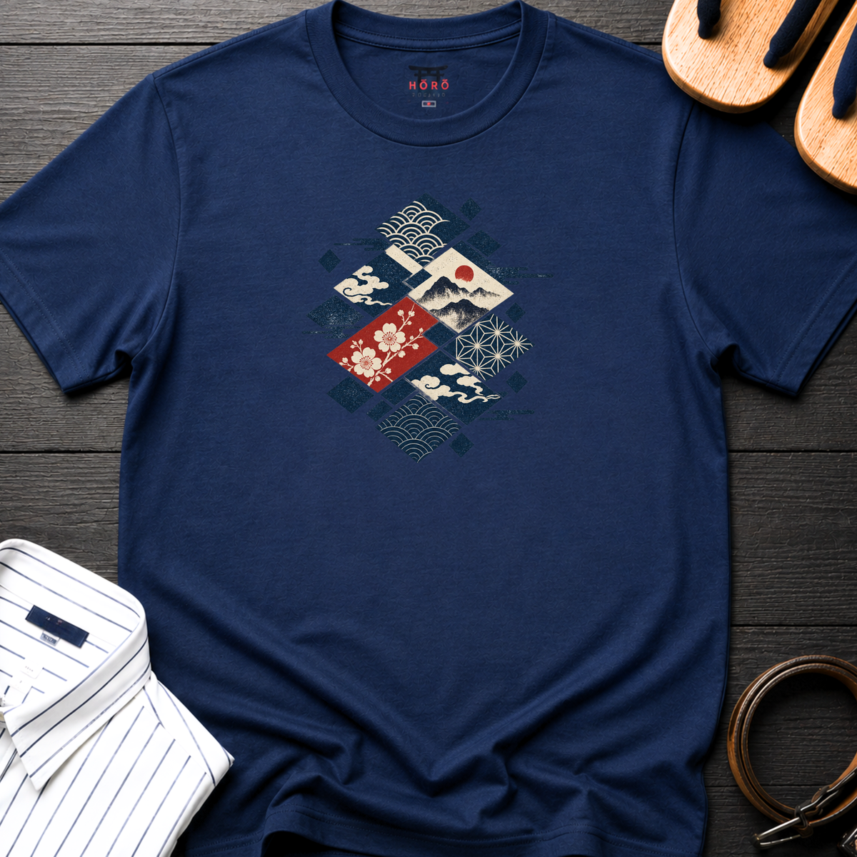 Patchwork Japan T-Shirt