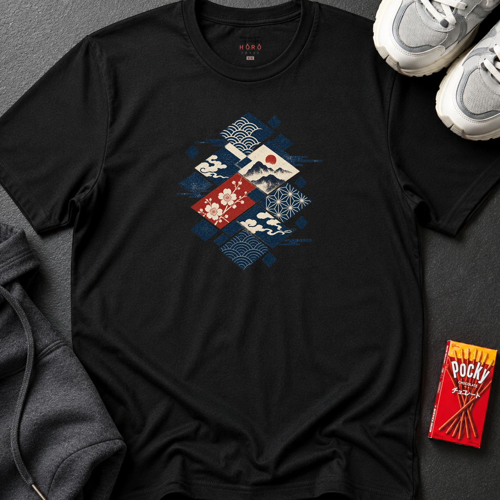 Patchwork Japan T-Shirt