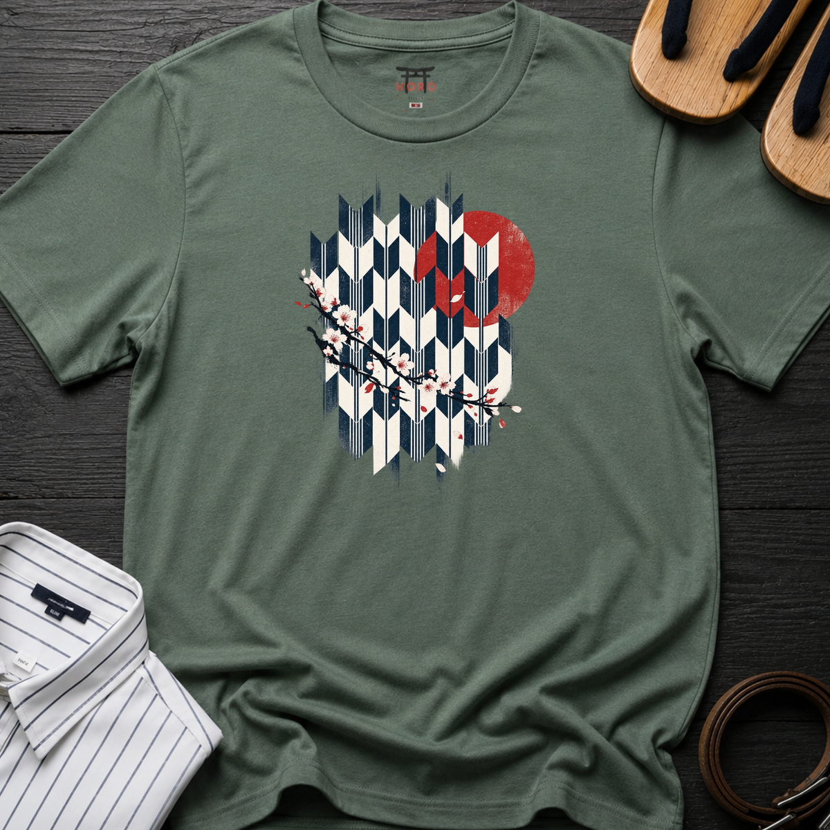 Yagasuri Sakura T-Shirt