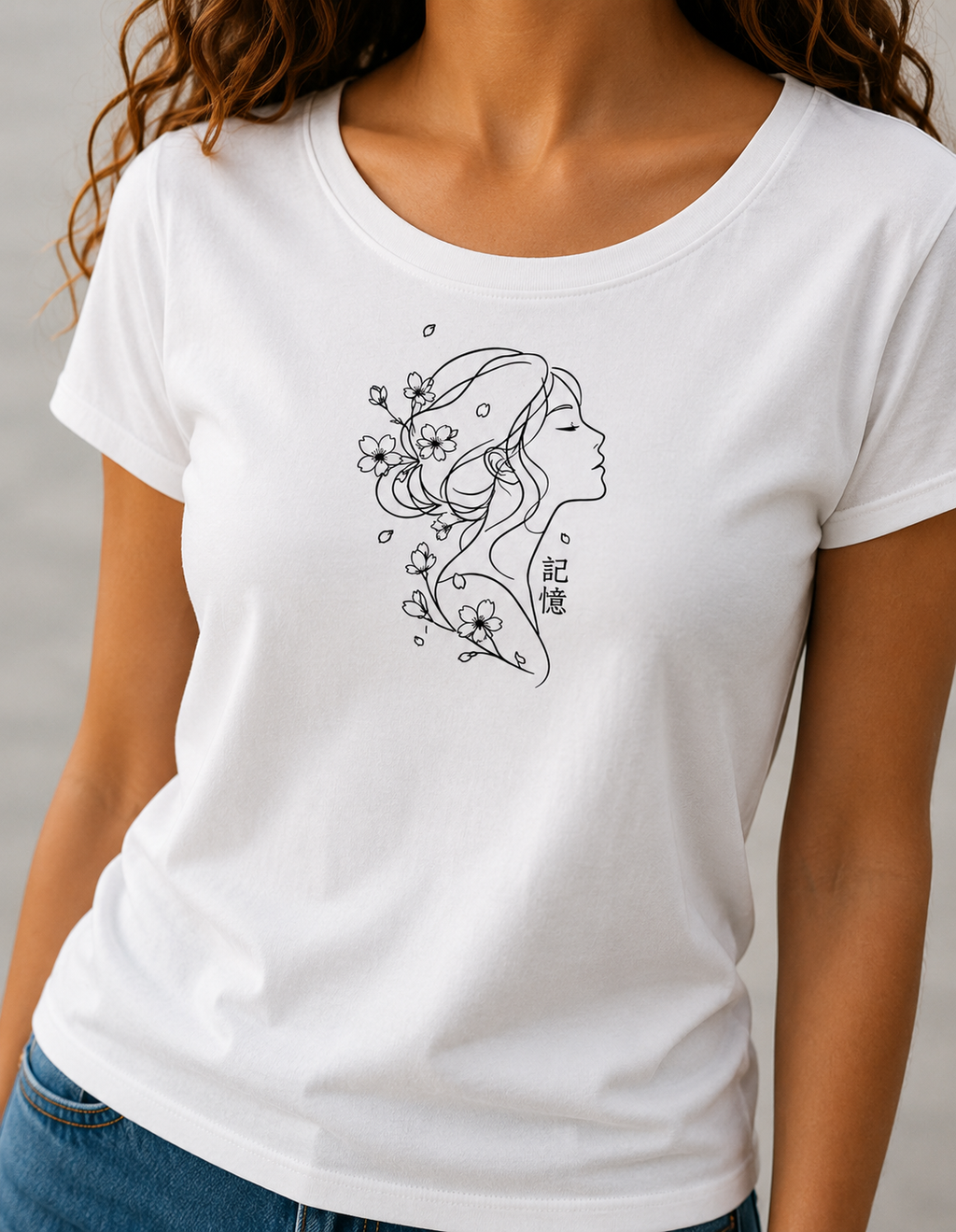 Sakura Woman T-Shirt