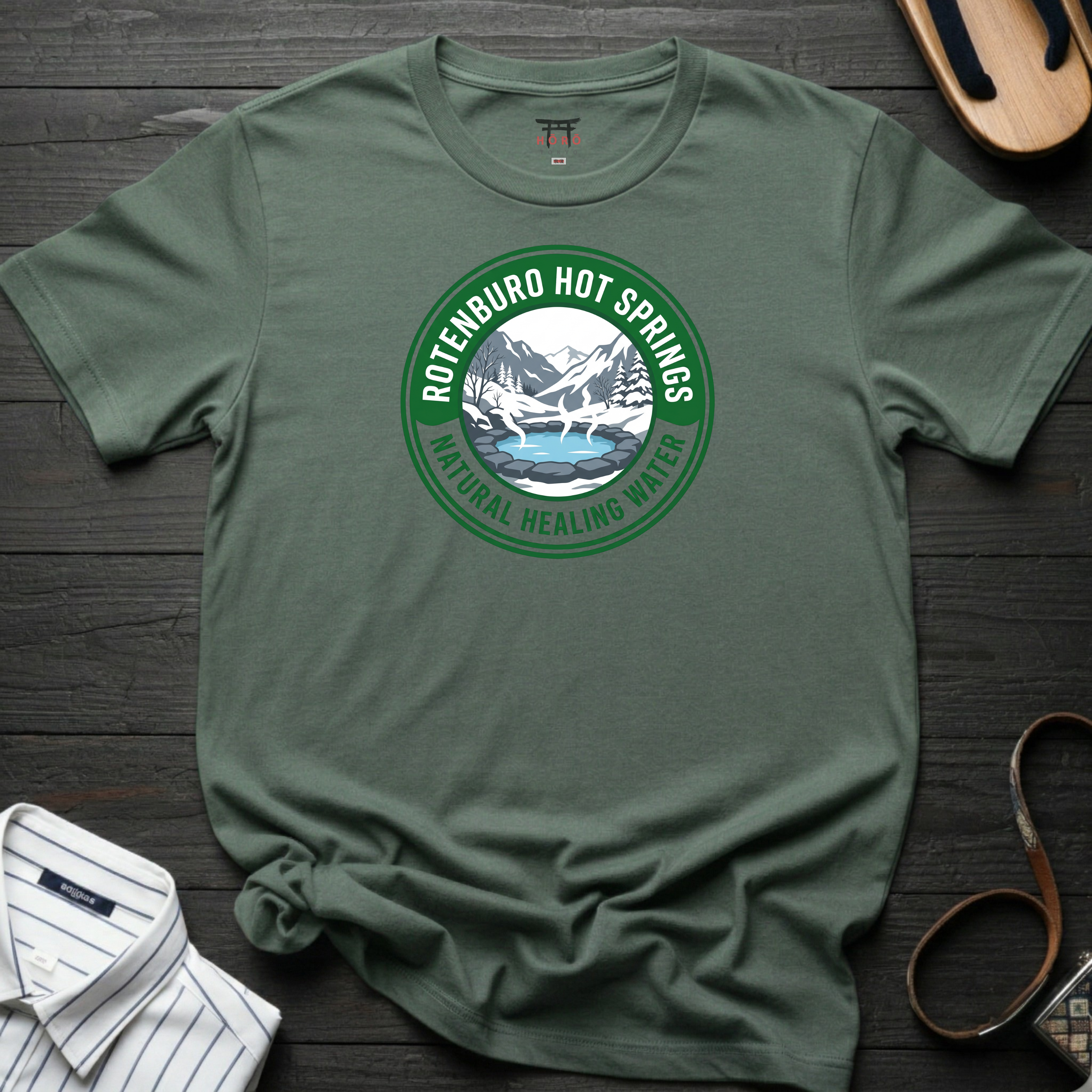 Rotenburo hot springs T-Shirt