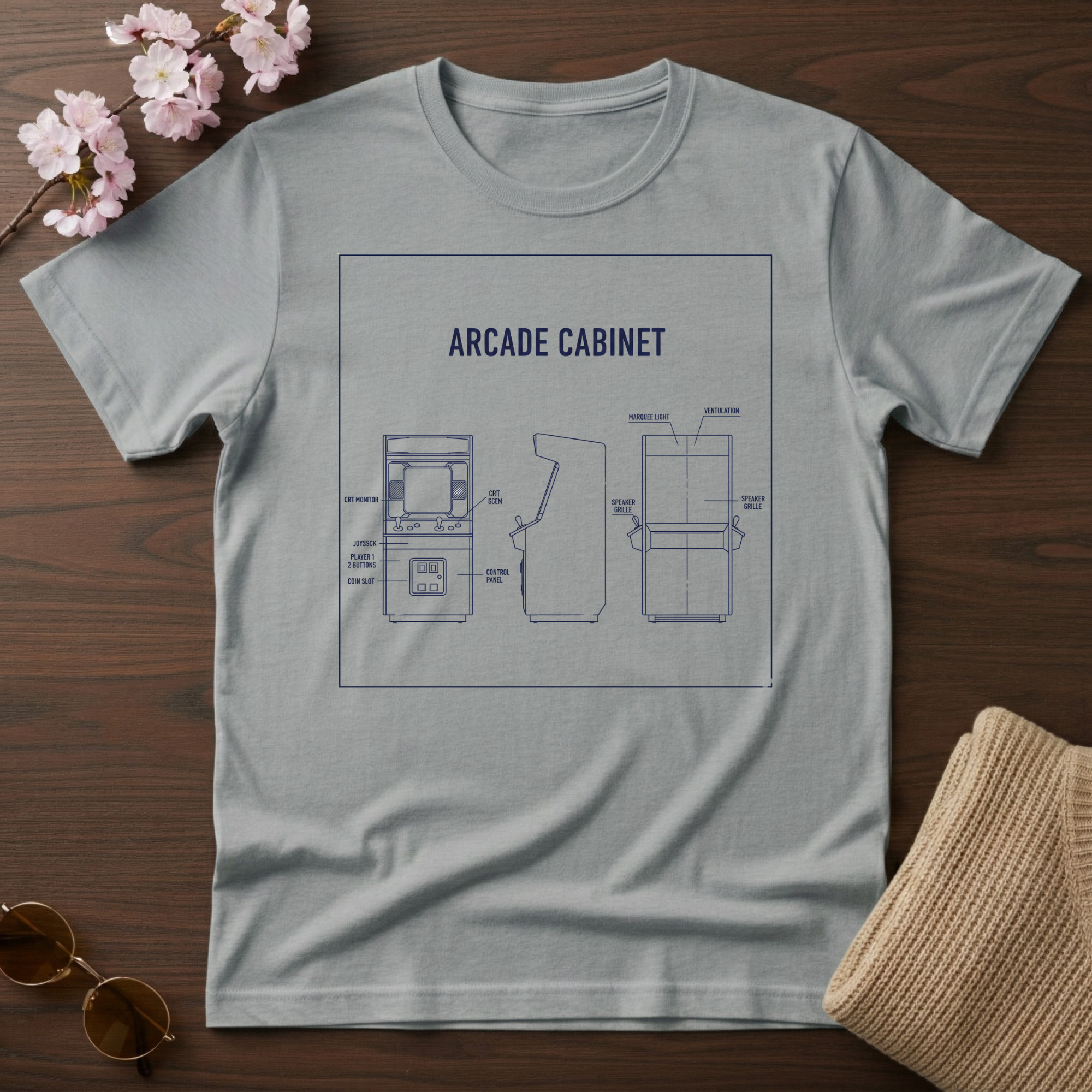 T-shirt Arcade Cabinet