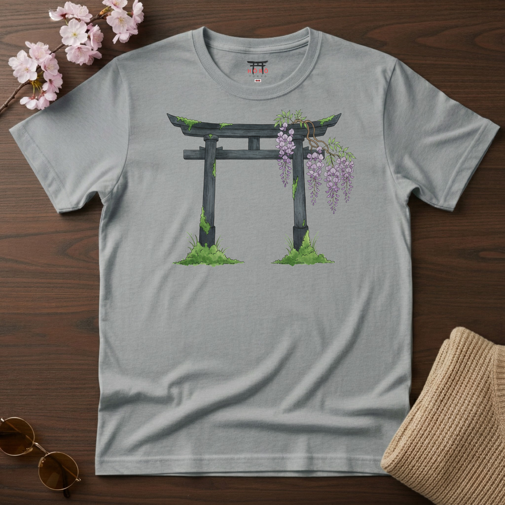 Torii Gate Watercolor T-Shirt