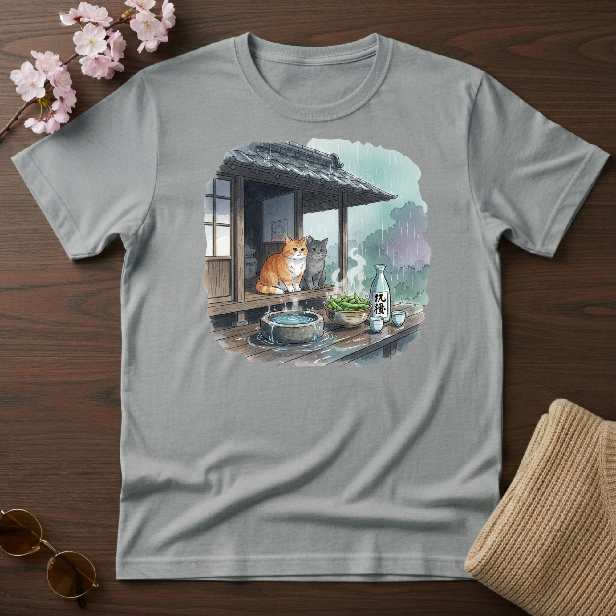 Enjoying Sake with Loved One T-Shirt