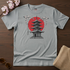 Pagoda under Sakura T-Shirt