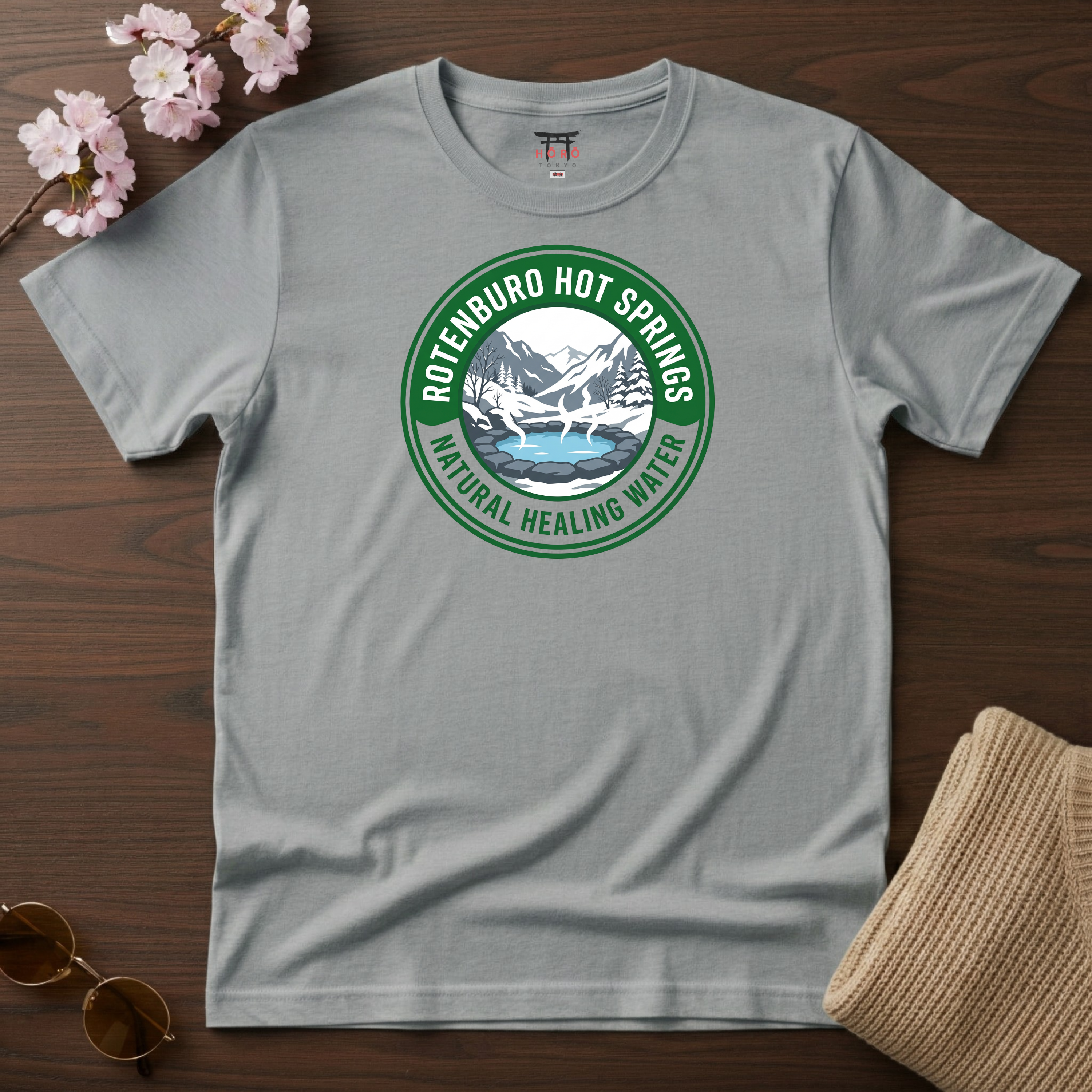 Rotenburo hot springs T-Shirt