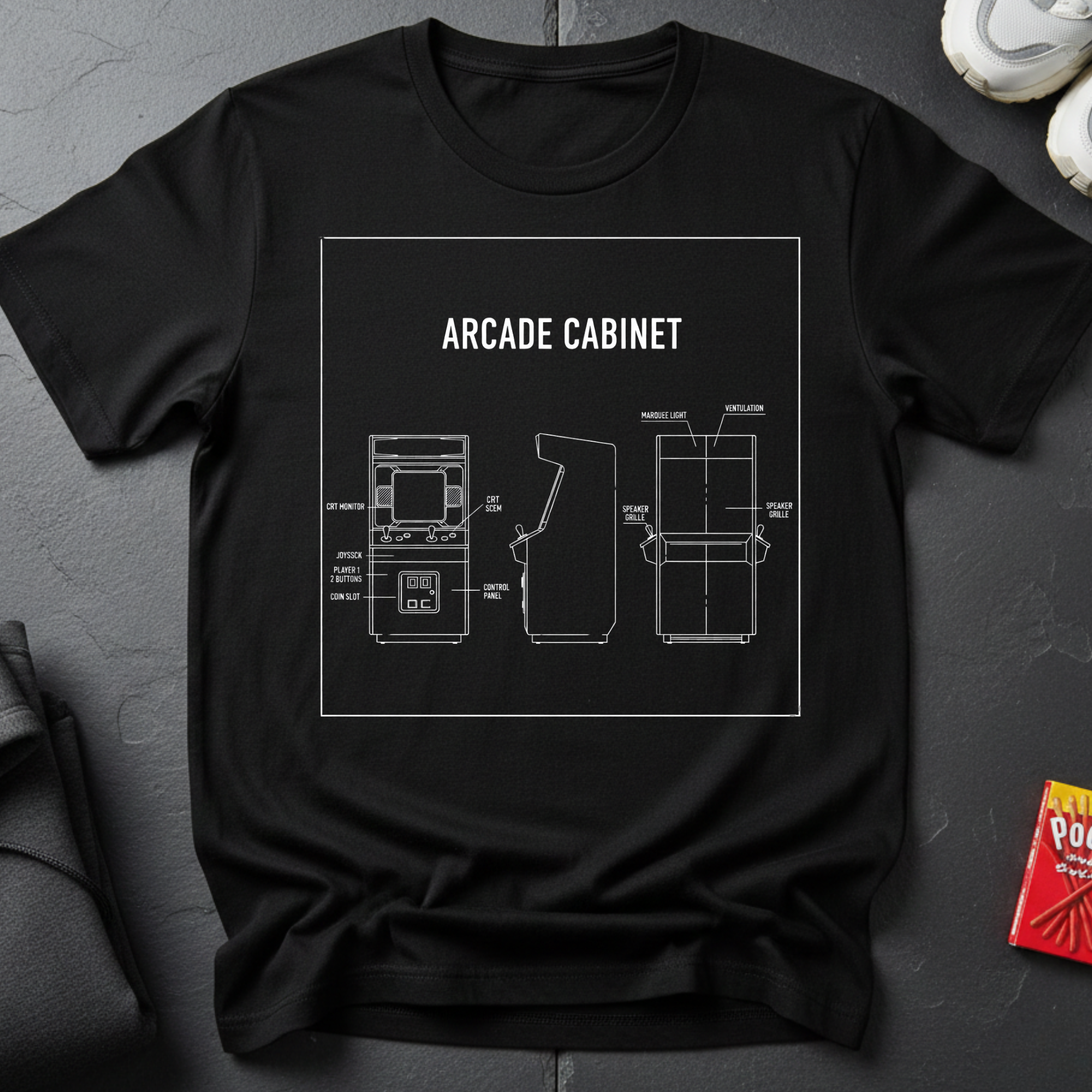 T-shirt Arcade Cabinet