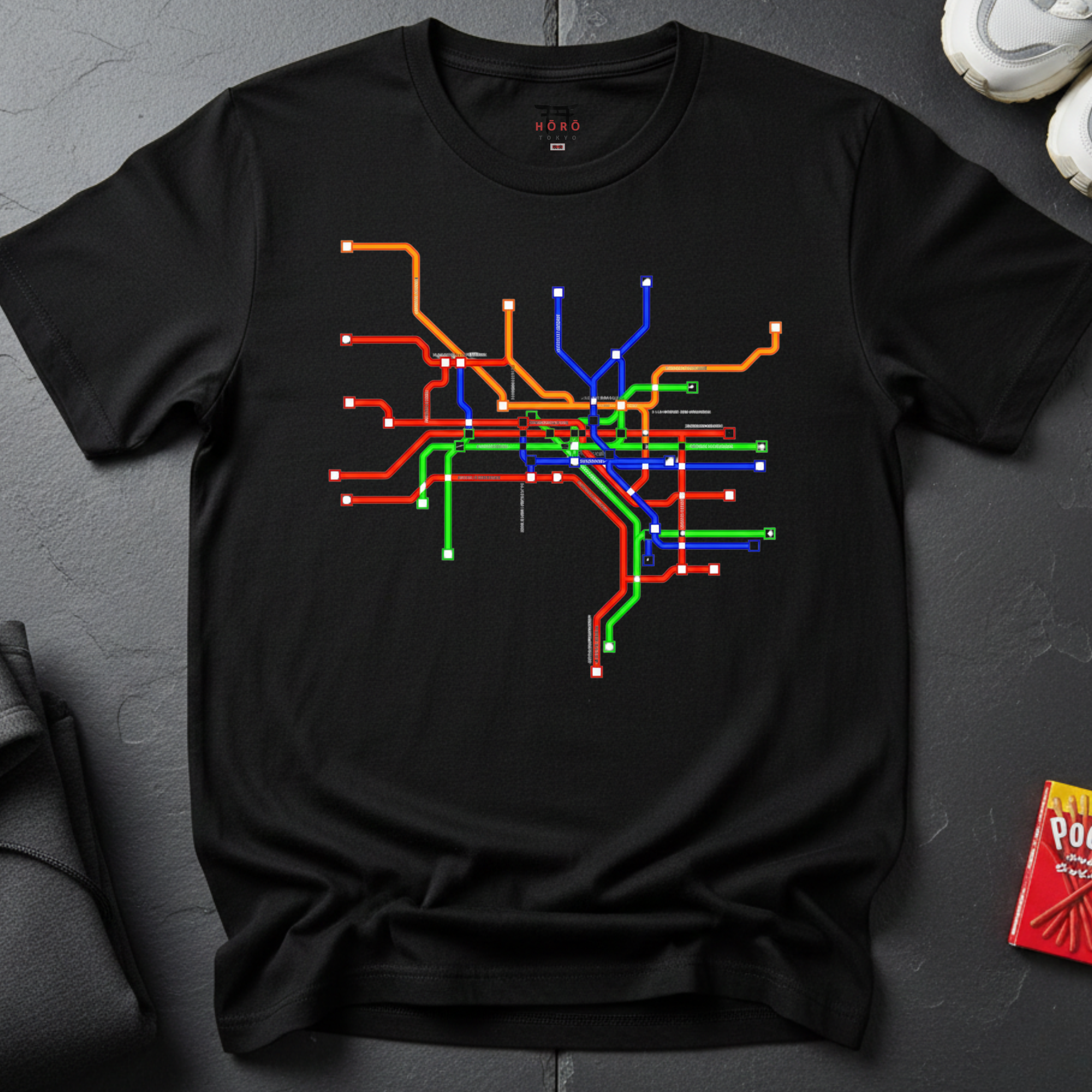 Tokyo Metro Map T-Shirt