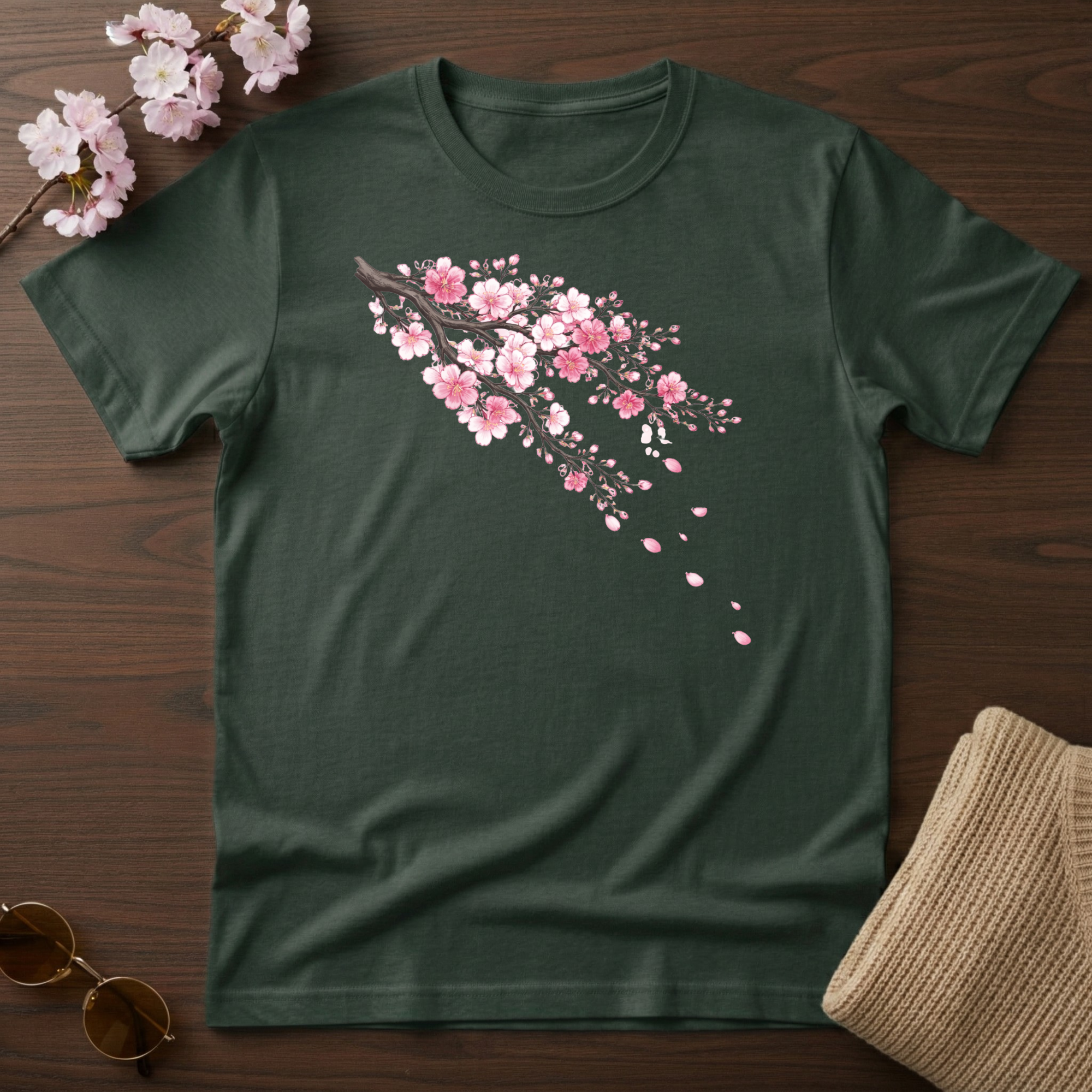 Cherry Blossom Branch T-Shirt