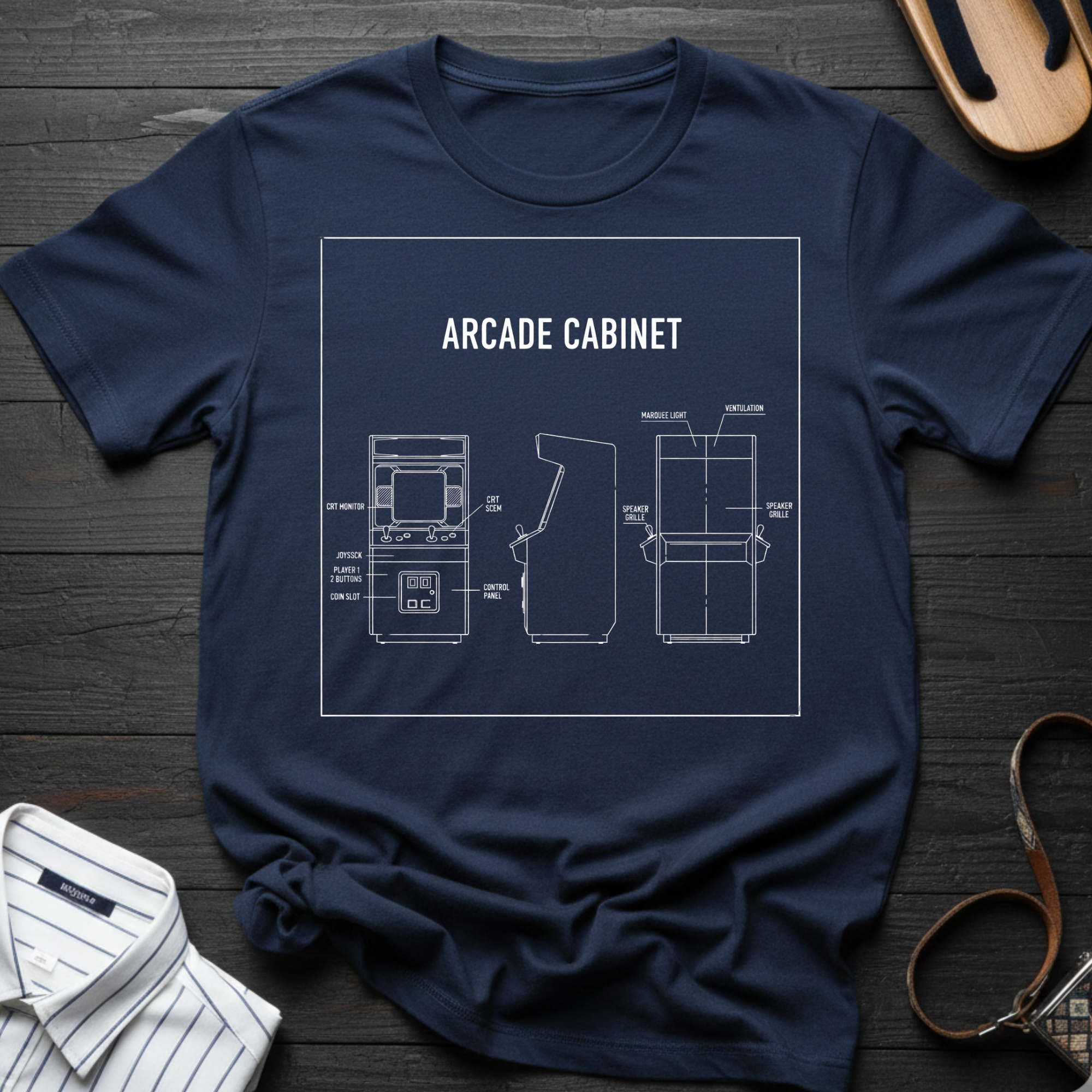 T-shirt Arcade Cabinet
