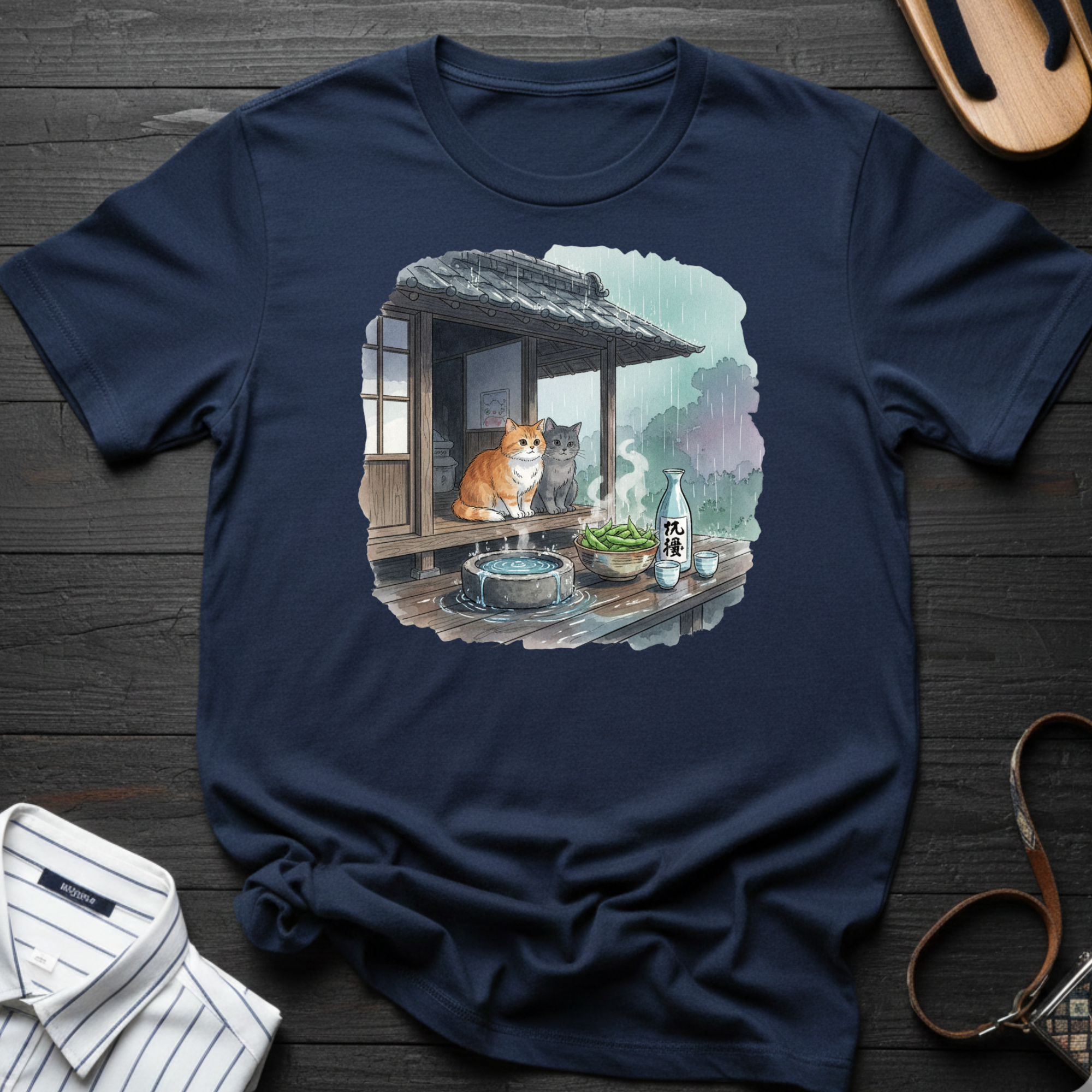 Enjoying Sake with Loved One T-Shirt