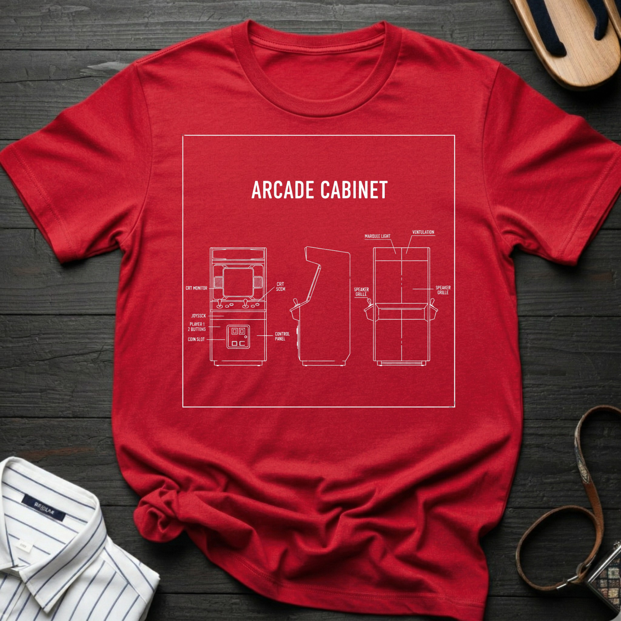 Arcade Cabinet T-Shirt