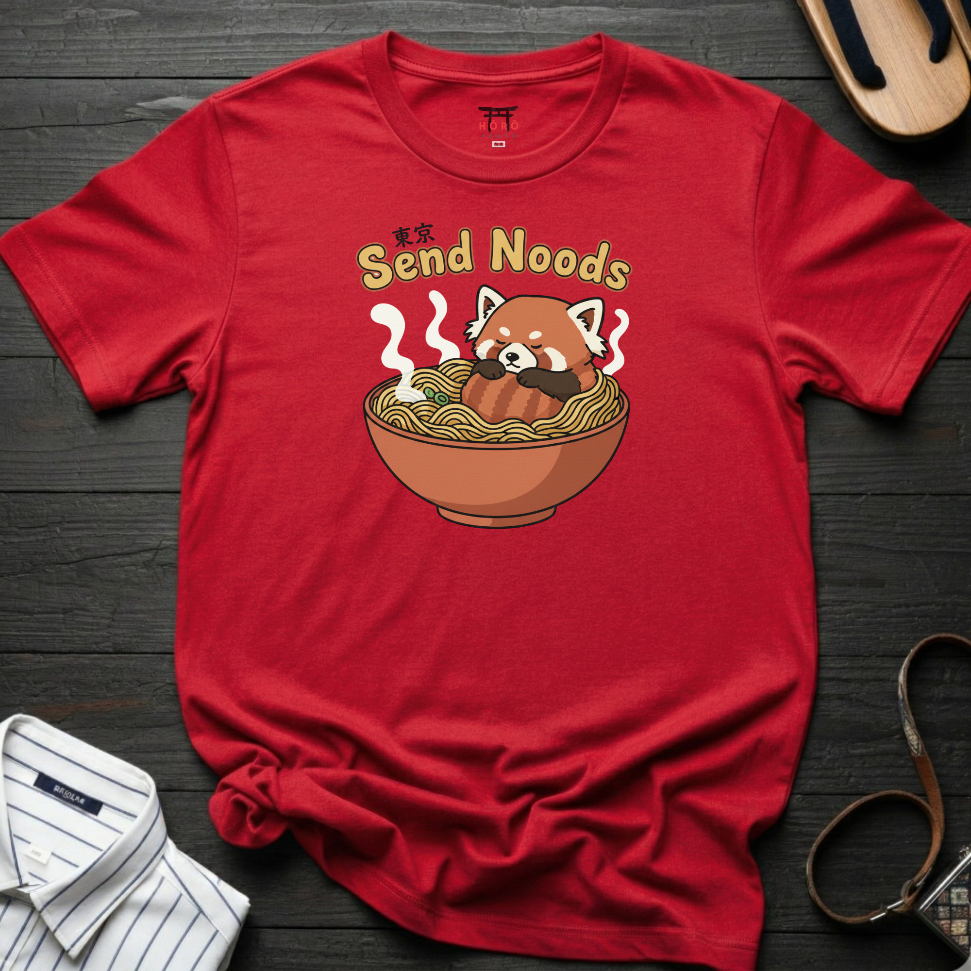 Send Noods Red Panda T-Shirt