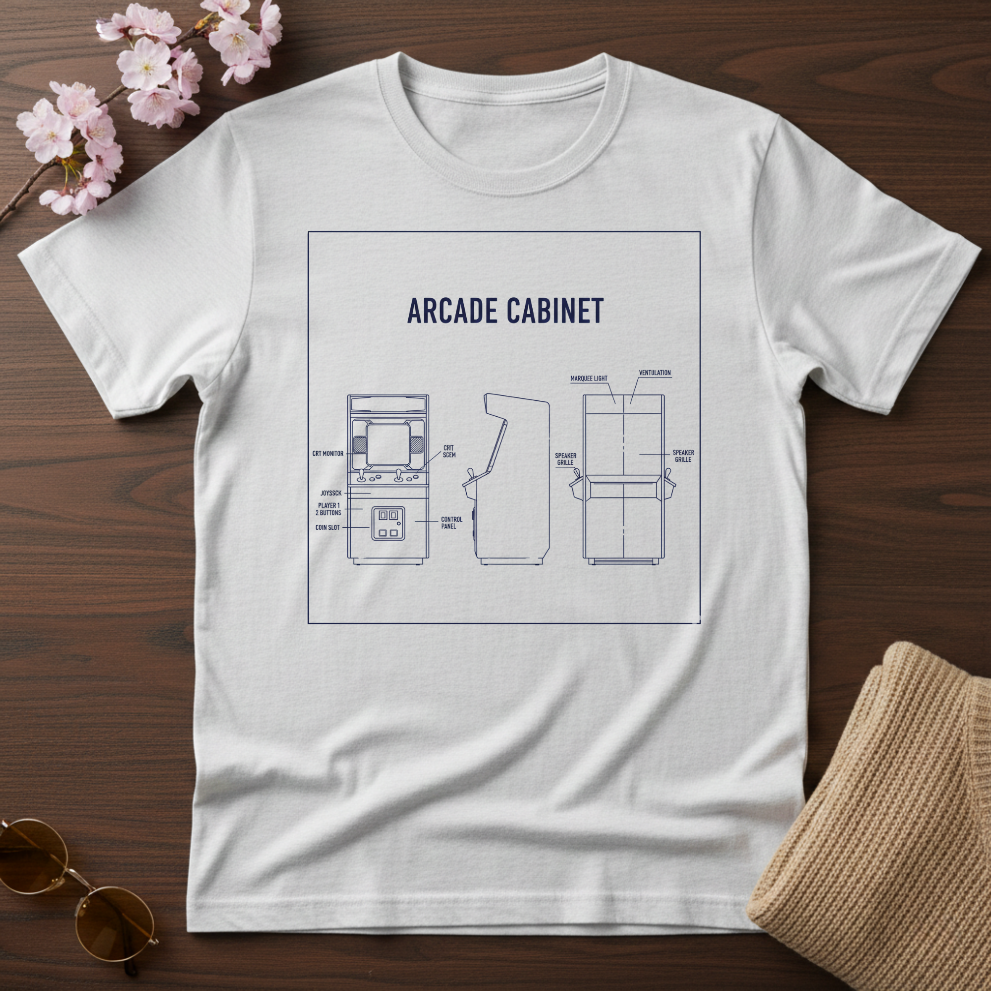 T-shirt Arcade Cabinet