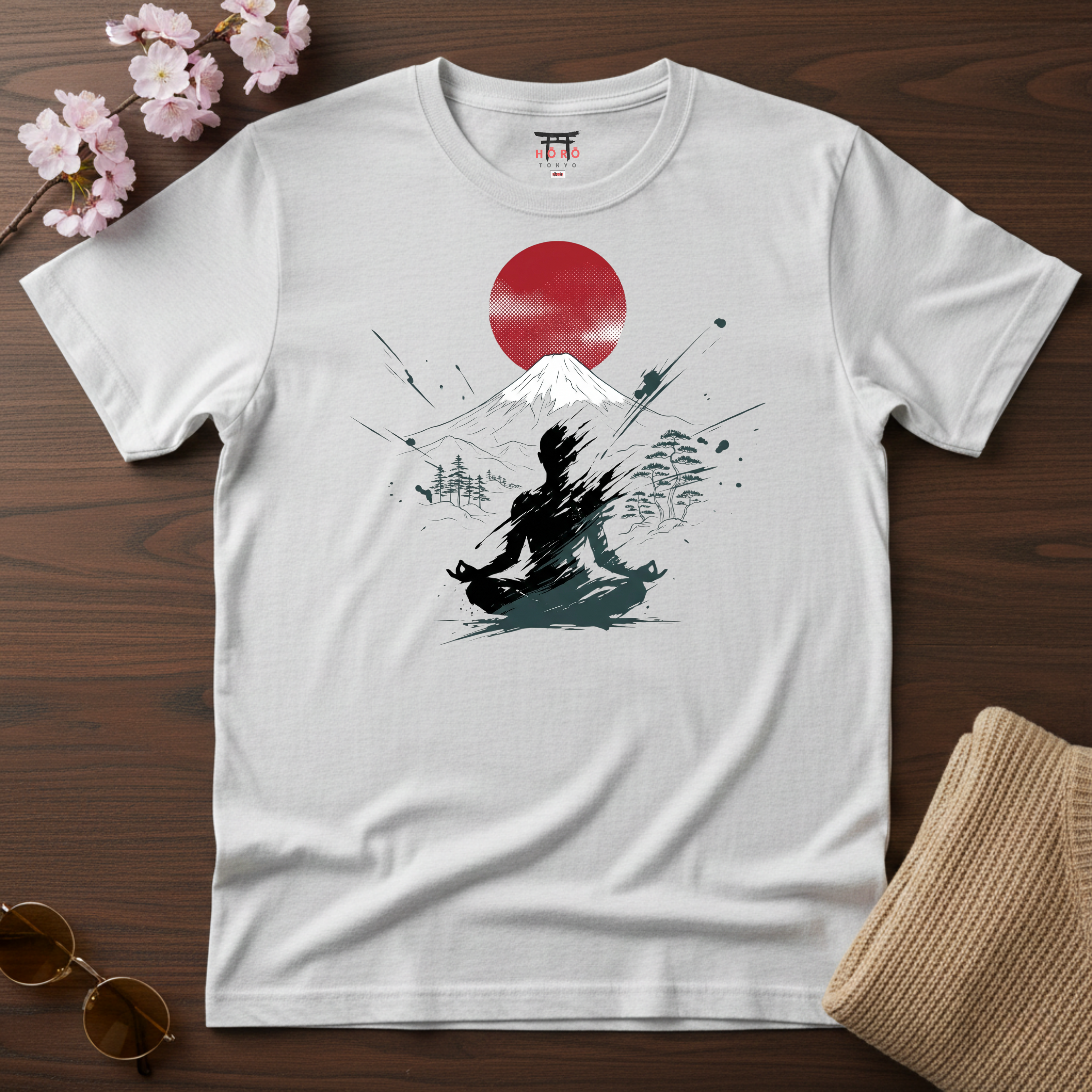 Jin and Mt. Fuji T-Shirt