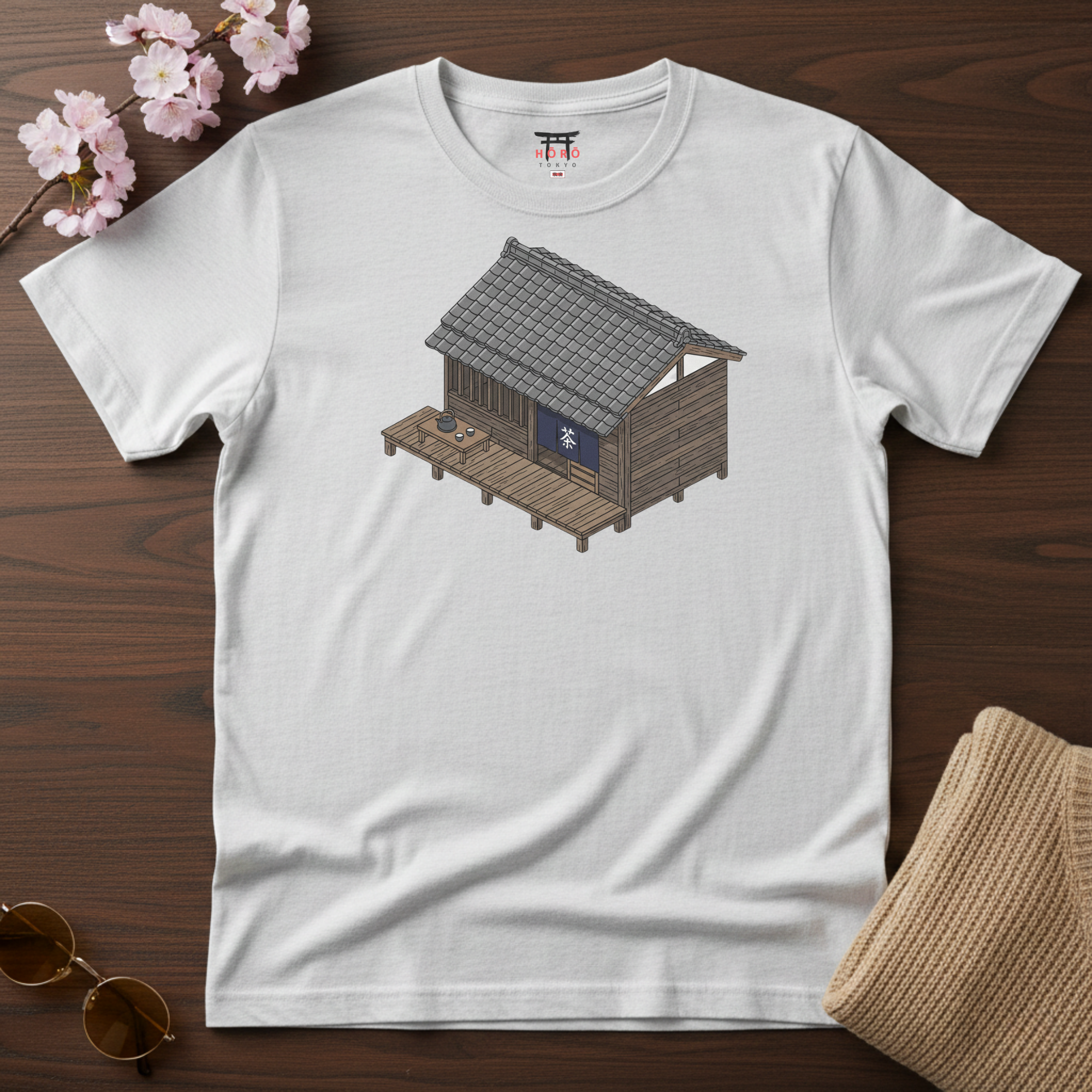 Japanese Rural Tea Shop T-Shirt