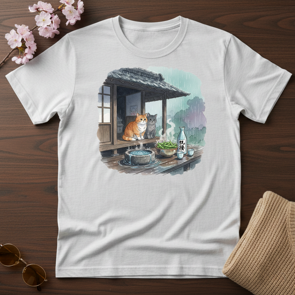 Enjoying Sake with Loved One T-Shirt