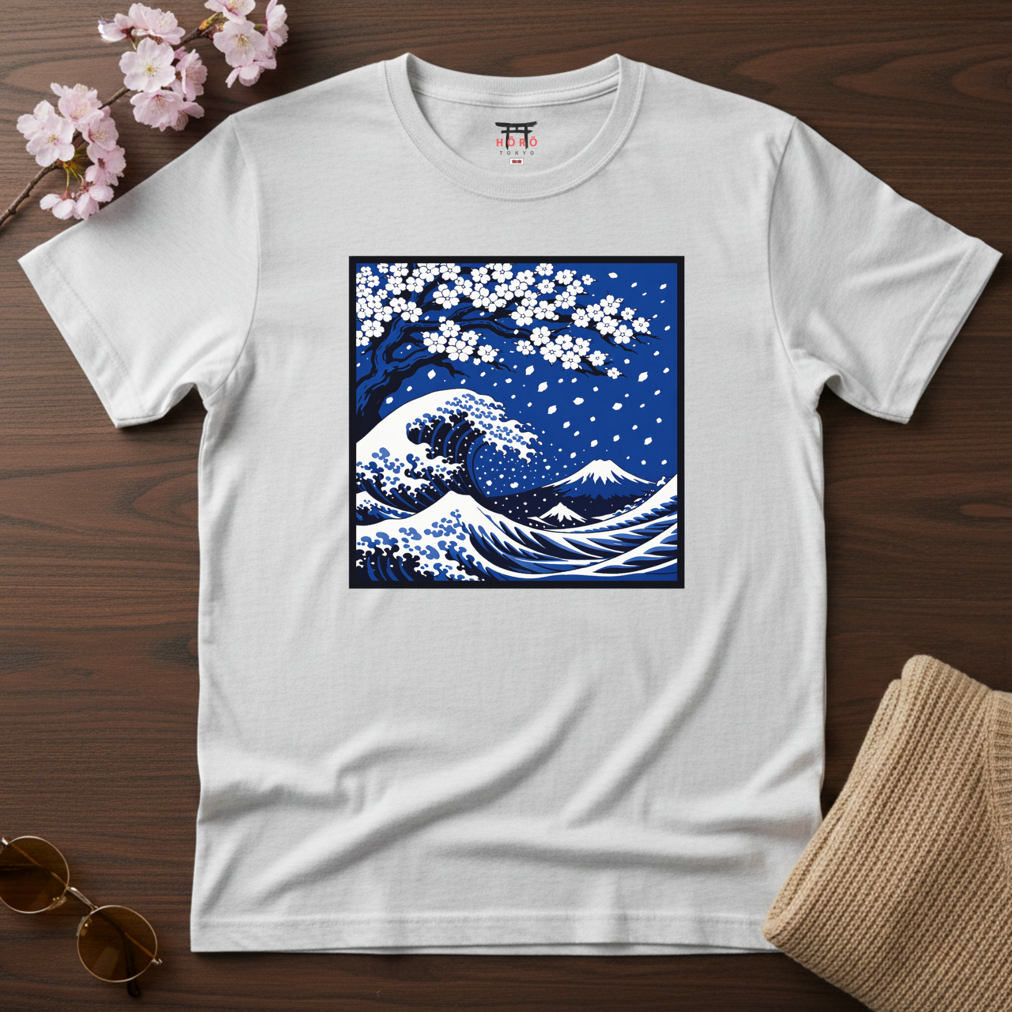 Sakura Wave T-Shirt
