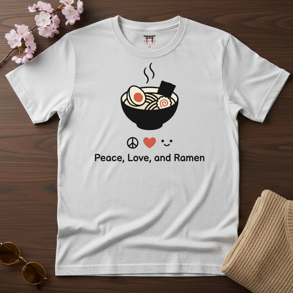 Peace Love Ramen T-Shirt