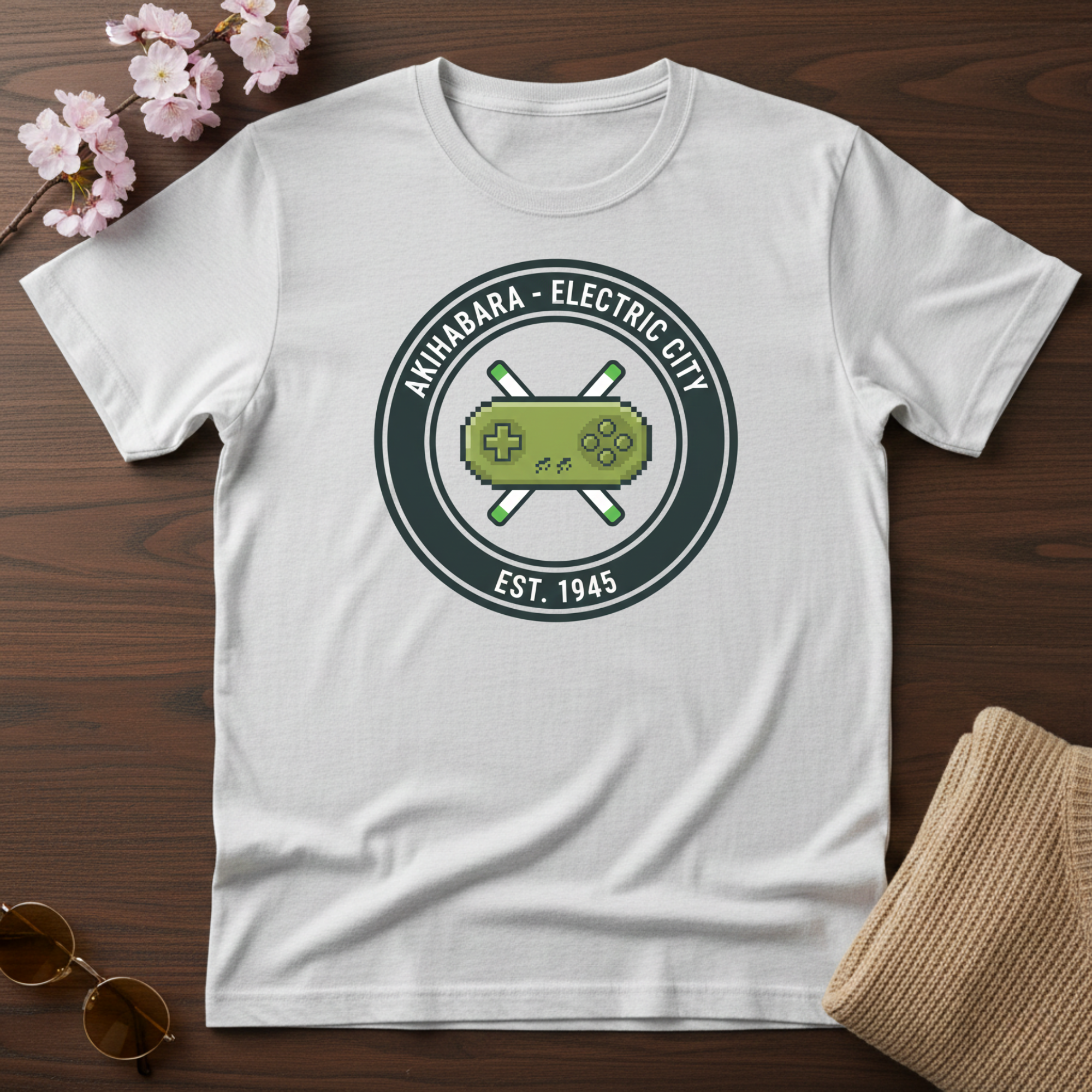 T-shirt de la ville d'Akihabara