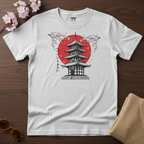 Pagoda under Sakura T-Shirt